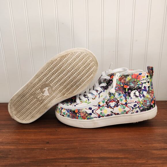 Billy Size 6W Kids Lilia's Eye Candy Classic DJR II High Tops Easy Access Shoe - Picture 10 of 13